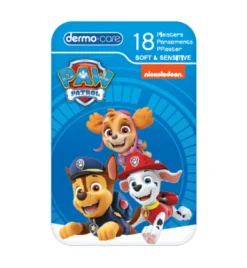 Dermo Care Paw Patrol pleisterblikje (18 stuks)