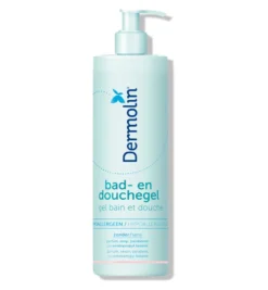 Dermolin Bad en Douchegel CAPB Vrij (400 ml)