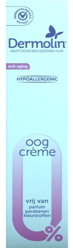 Dermolin Oogcreme Anti-Aging tube (15 ml)