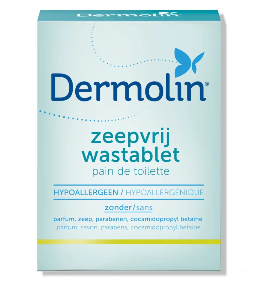 Dermolin Zeepvrij Wastablet (100 gr)