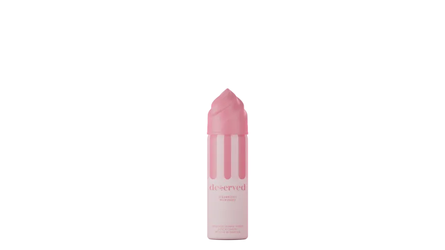Deserved Whipped Foam Strawberry Milkshake (100 ml)