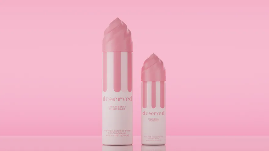 Deserved Whipped Foam Strawberry Milkshake (100 ml)