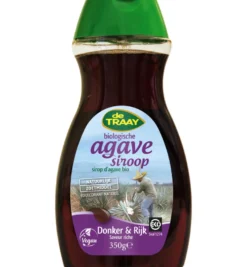 De Traay Agavesiroop donker en rijk bio (350 gr)
