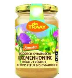 De Traay Bloemenhoning bio-dynamisch vh zomerhoning (350 gr)