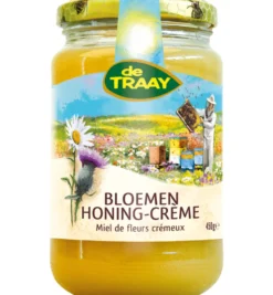 De Traay Bloemenhoning creme (900 gr)