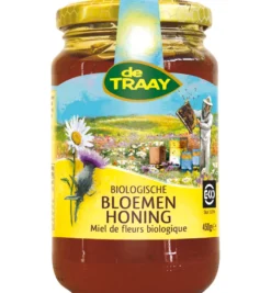 De Traay Bloemenhoning Vloeibaar Bio (900 gr)