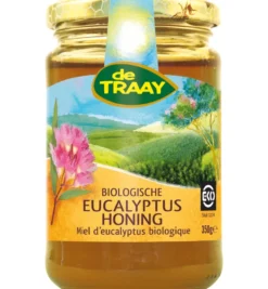De Traay Eucalyptus honing creme bio (350 gr)