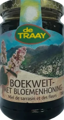 De Traay Honing Boekweit- met Bloemenhoning (350 gr)