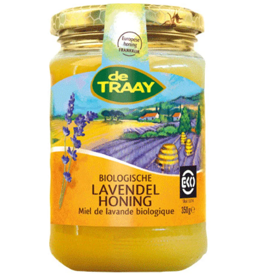 De Traay Lavendelhoning Bio (350 gr)
