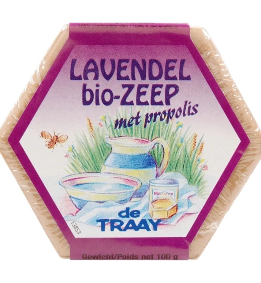 De Traay Zeep Lavendel/Propolis Bio (100 gr)