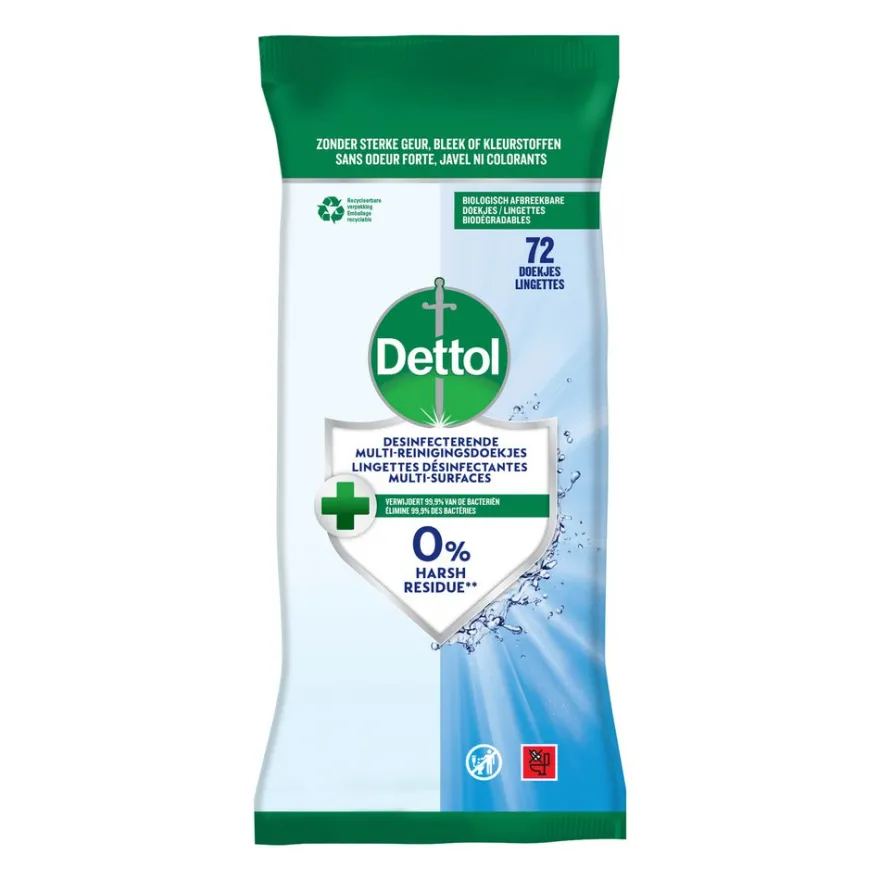 Dettol Doekjes Cleanser (72 stuks)