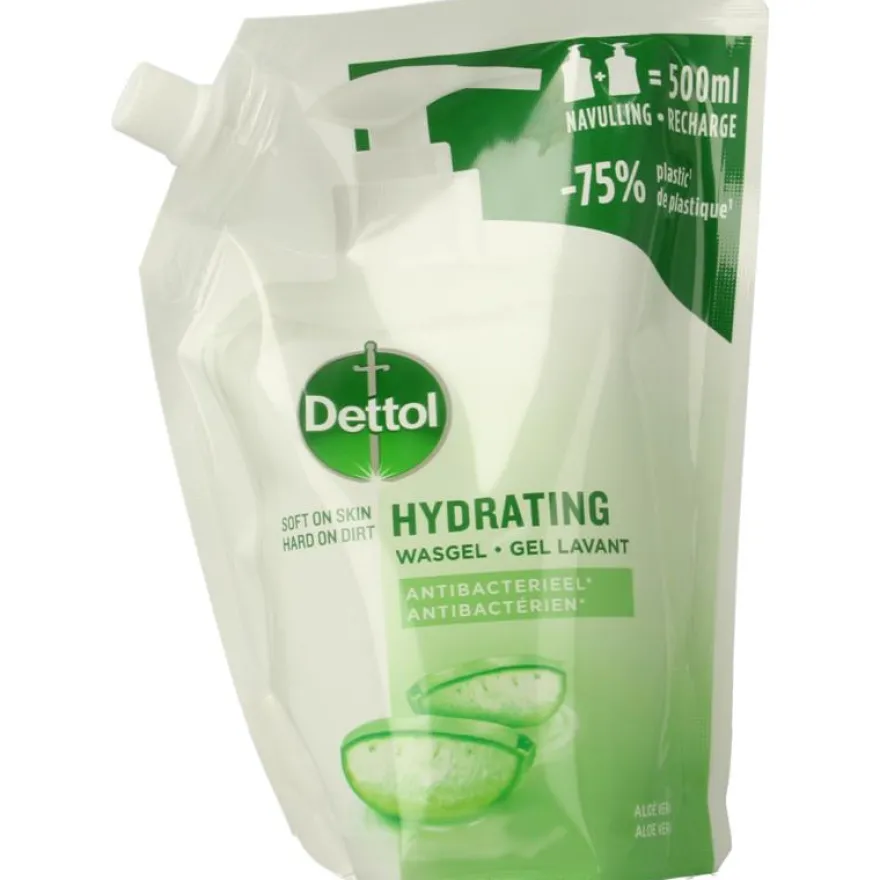 Dettol Refill handzeep hydra aloe ver a (500 ml)