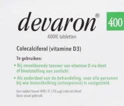 Devaron 400IE (90 tabletten)