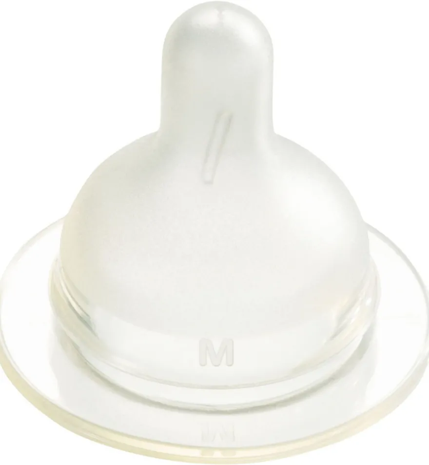 Difrax Flesspeen soft breed medium (2 stuks)