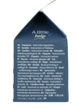 Difrax Fopspeen Natural 12 maand Blackberry (1 stuk)