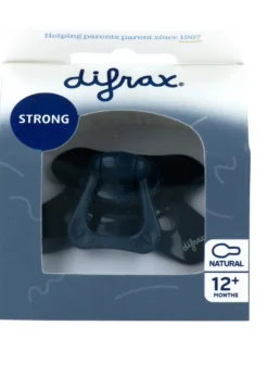 Difrax Fopspeen Natural 12 maand Blackberry (1 stuk)