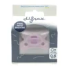 Difrax Fopspeen Natural 0-6 maand Siliconen Rose (1 stuk)