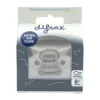 Difrax Fopspeen Natural 6 maand Siliconen Grey (1 stuk)