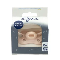 Difrax Fopspeen Natural Newborn Blossom (1 stuk)