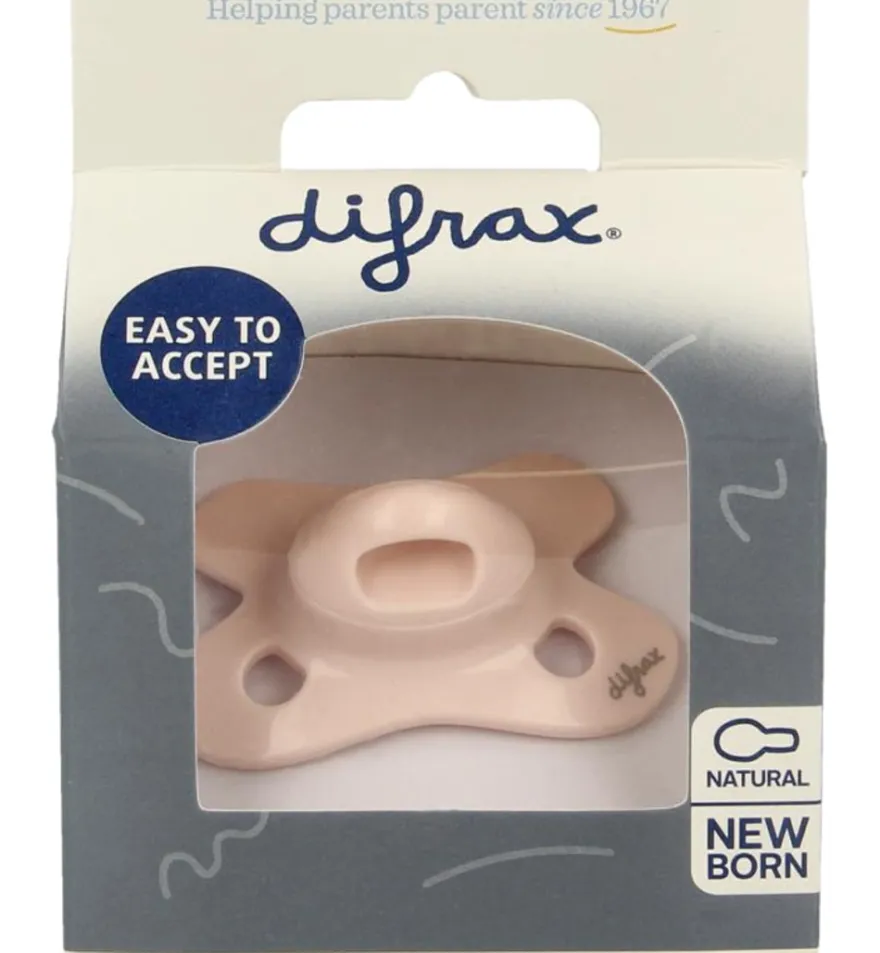 Difrax Fopspeen natural newborn uni (1 stuk)