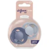 Difrax Lovi Fopspeen 0-6 maand Blue/Baby Blue (2 stuk)