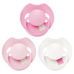Difrax Lovi Fopspenen 6-18 Maanden Roze (3 stuks)