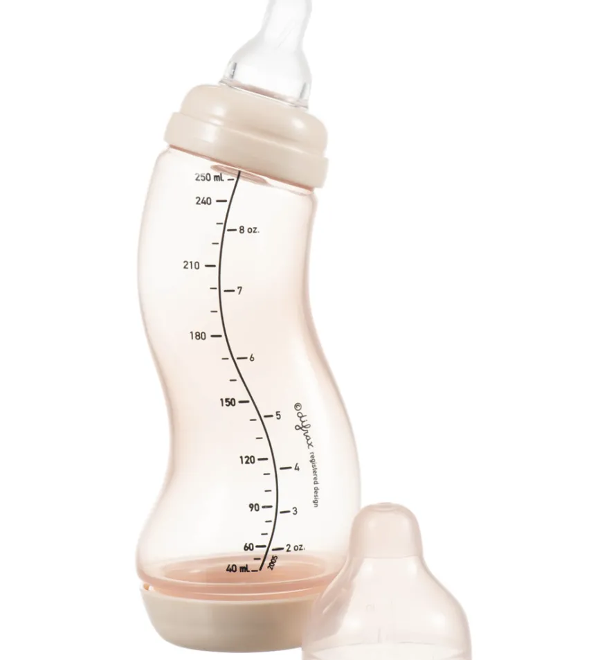 Difrax S-Fles natural roze (250 ml)