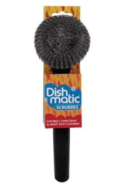 Dishmatic Scrubbee Staalborstel + Dispenser (1 stuk)