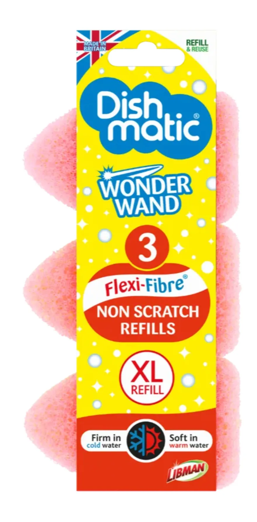 Dishmatic Wonder Wand Navulsponzen (3 stuks)