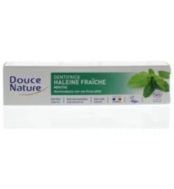 Douce Nature Tandpasta fris gevoel met verse munt bio (75 ml)