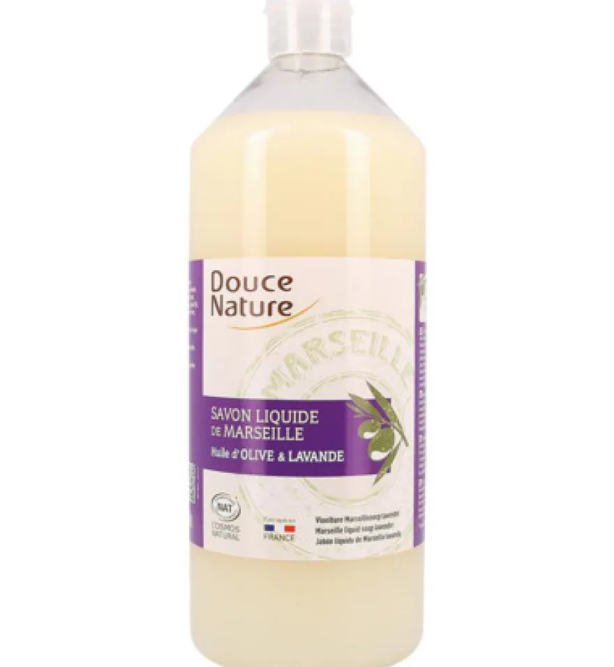 Douce Nature Zeep Marseille vloeibaar lavendel bio (1000 ml)