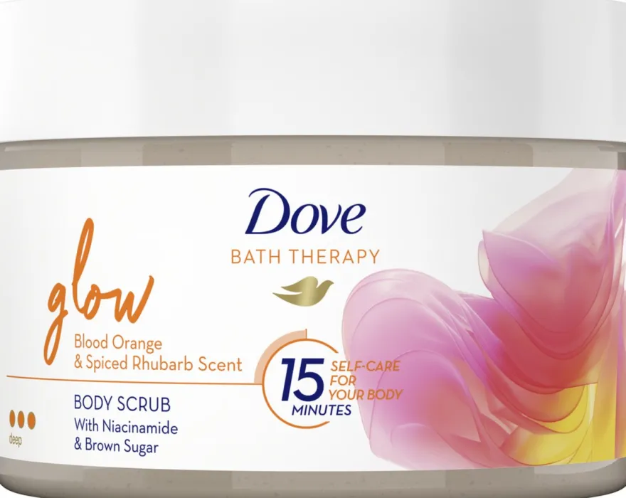 Dove Glow body scrub (295 ml)