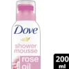 Dove Shower mousse rose oil (200 ml)