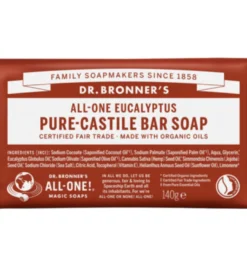 Dr. Bronner’S Barsoap Eucalyptus (140 gr)