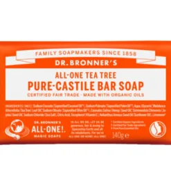 Dr. Bronner’S Barsoap Tea Tree Bio (140 gr)