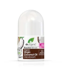 Dr Organic Virgin Coconut Oil Deodorant Roll-on (50 ml)