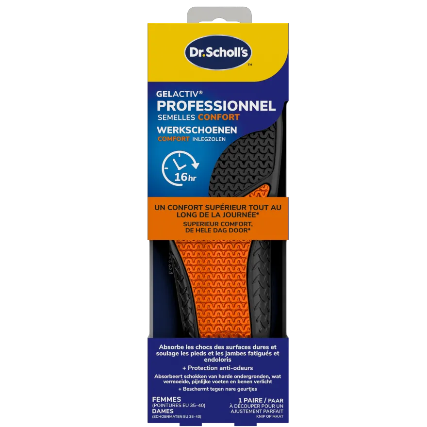 Dr. Scholl’s Gel Activ Inlegzolen Professioneel L (1 paar)