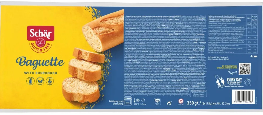 Dr. Schär Baguettes (2 stuks)