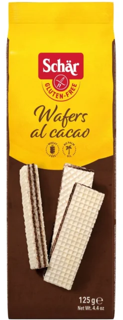 Dr. Schär Wafels Chocolade (125 gr)