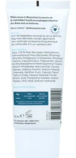 Drs Leenarts Dagcrème SPF30 Vette Huid (50 ml)