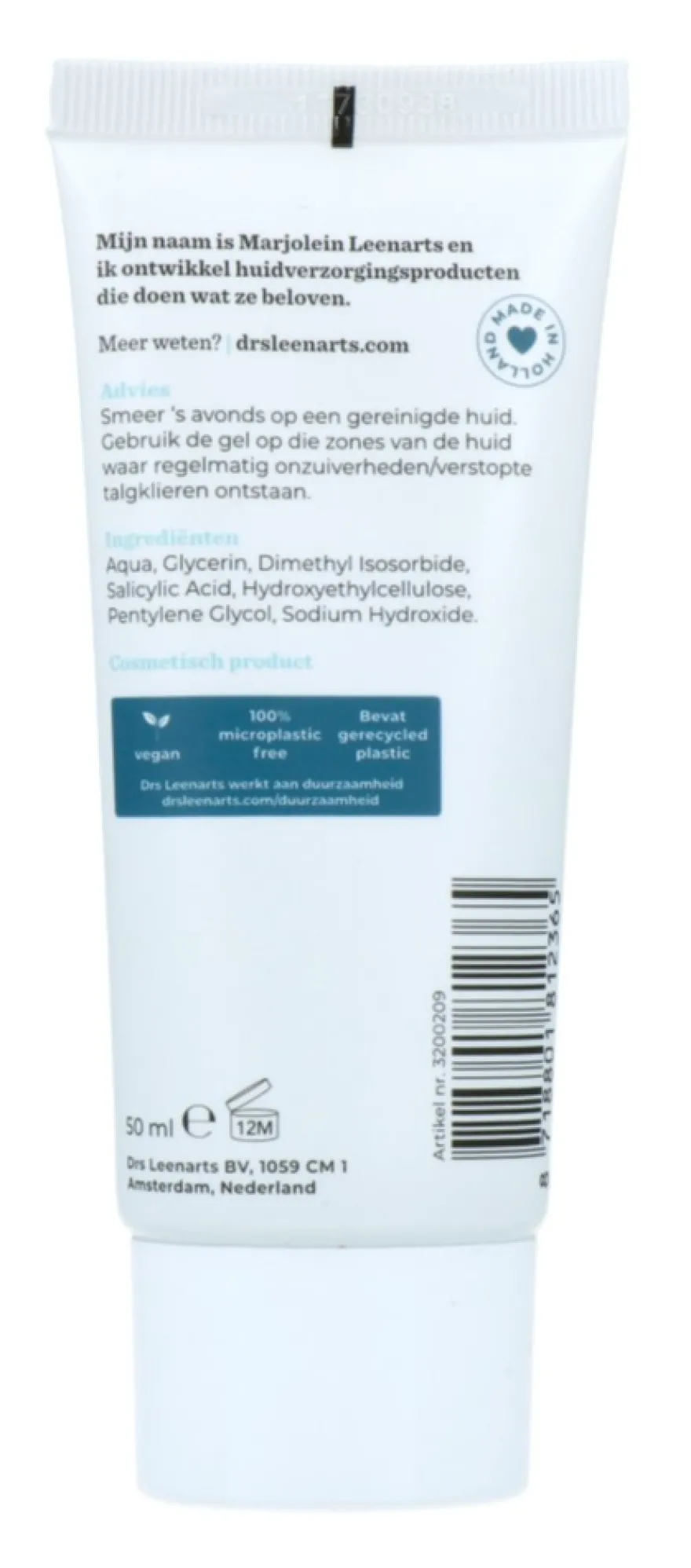 Drs Leenarts Salicylzuur 2% Gel (50 ml)