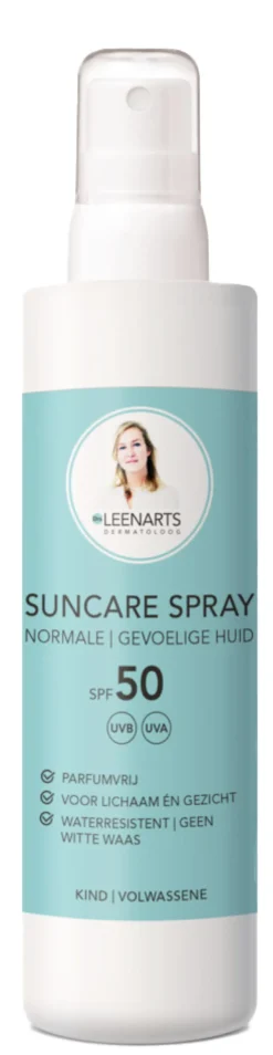 Drs Leenarts Sun Care SPF50 Normale Gevoelige Huid Parfumvrij Spray (200 ml)
