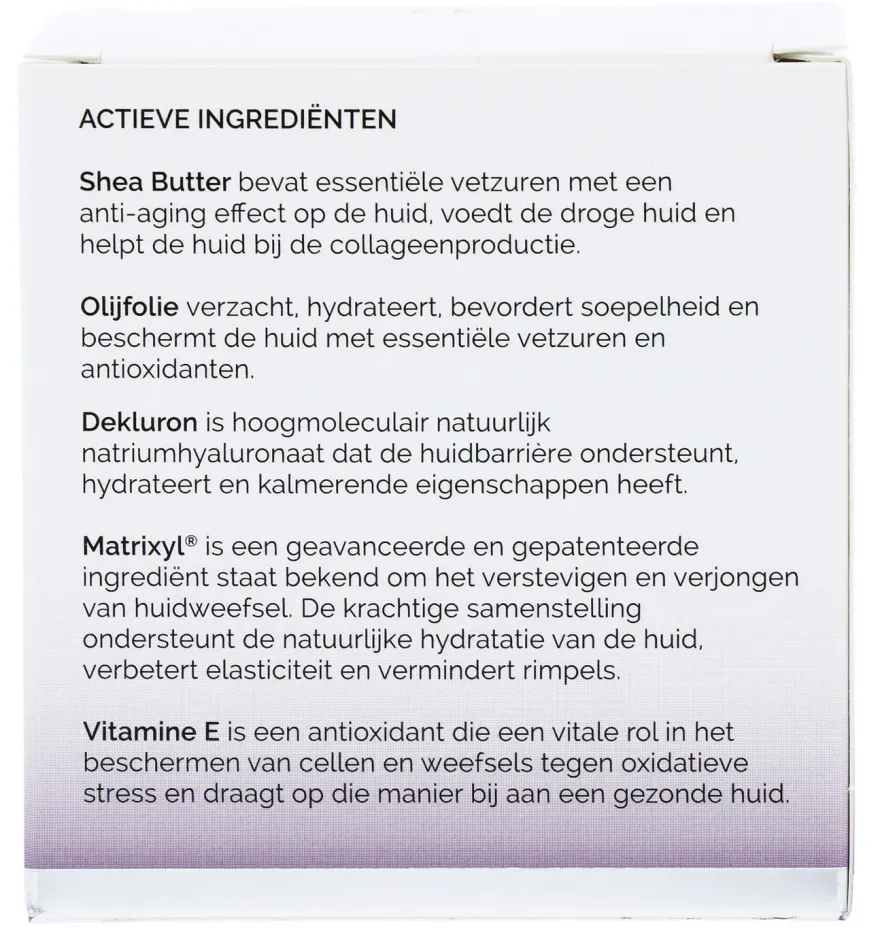 Dr van Der Hoog Nachtcrème Anti-aging Rijpe Huid (50 ml)