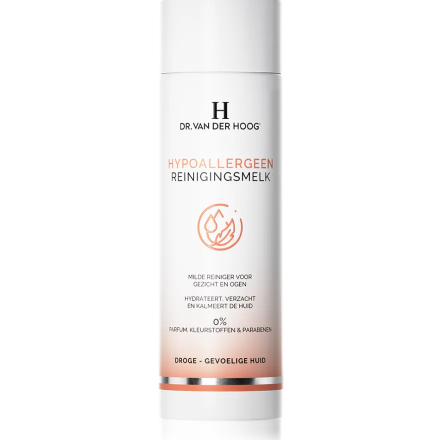 Dr. Van Der Hoog Reinigingsmelk sensitive hypo allergeen (200 ml)