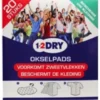 1-2dry Okselpads medium wit (20 stuks)