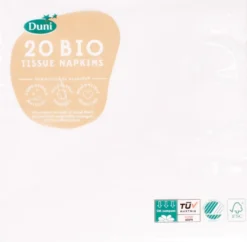 Duni Servetten Icewhite 33Cm (20 stuks)