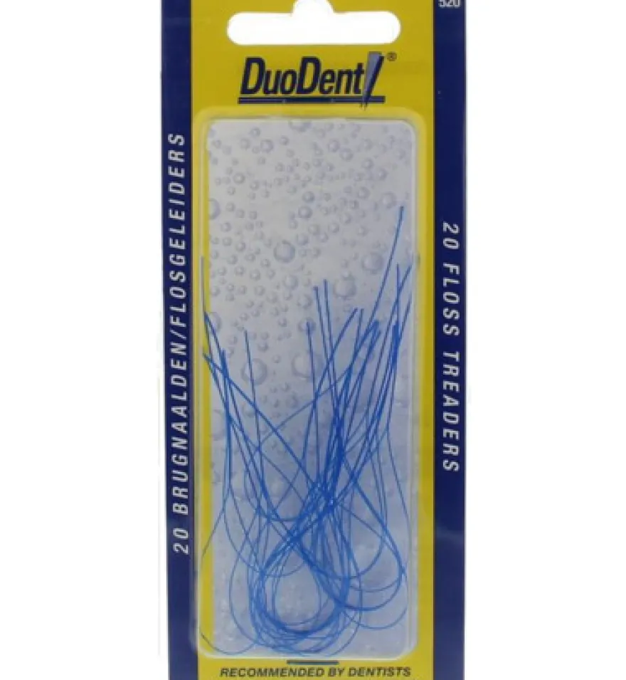 Duodent Brugnaald/flosgeleiders super fine (20 stuks)