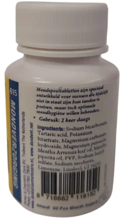 Duodent Effectieve Mondspoel Tabletten (60 tabletten)