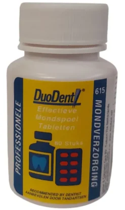 Duodent Effectieve Mondspoel Tabletten (60 tabletten)
