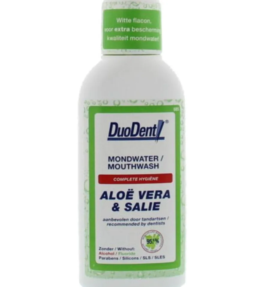 Duodent Mondwater aloe vera/salie (100 ml)